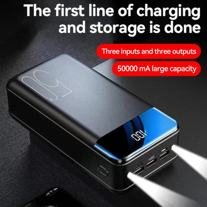30000mAh Battery - Fast Charging Capability