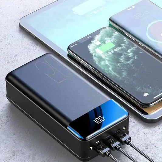 30000mAh Battery - Fast Charging Capability
