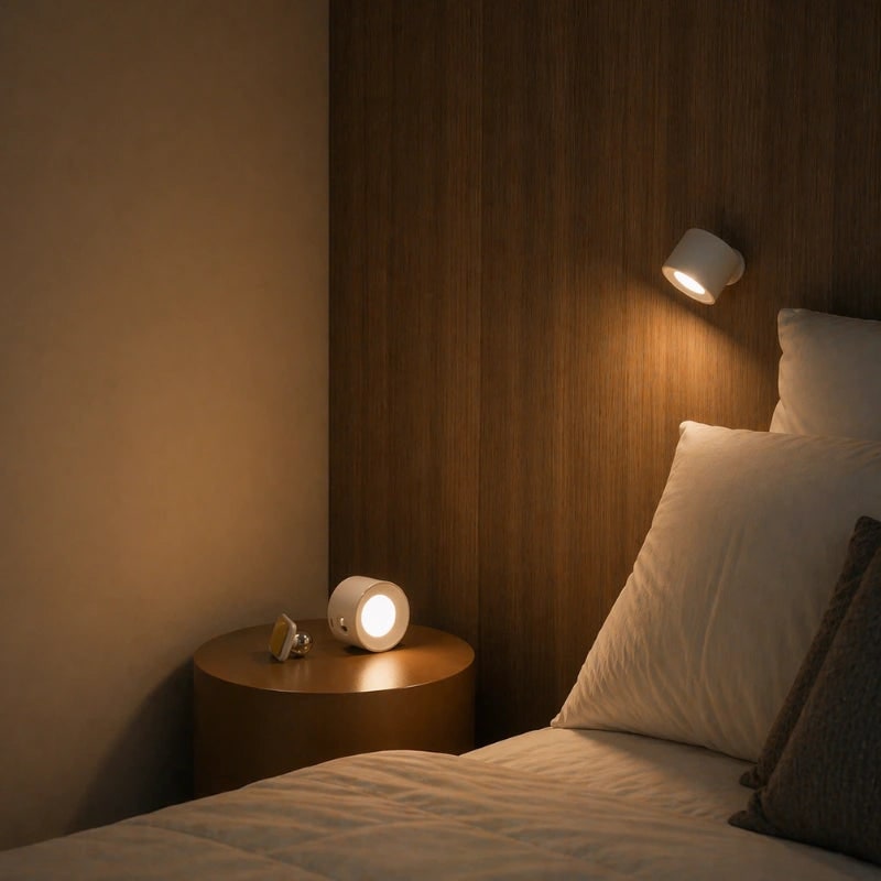 Rechargeable Magnetic Wall Lamp - Cordless & Adjustable