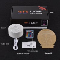 Hulk 3D Night Light Lamp