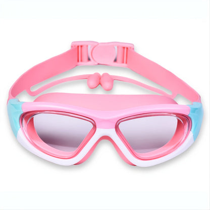 Kids' Swim Goggles with Oversized Frame – Comfortable & Anti-Fog for Fun