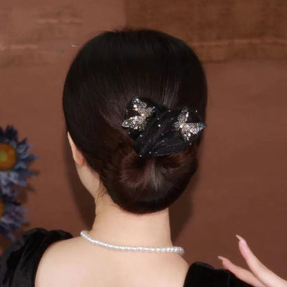 Flower Pendant Hair Tool – Easy Bun Holder