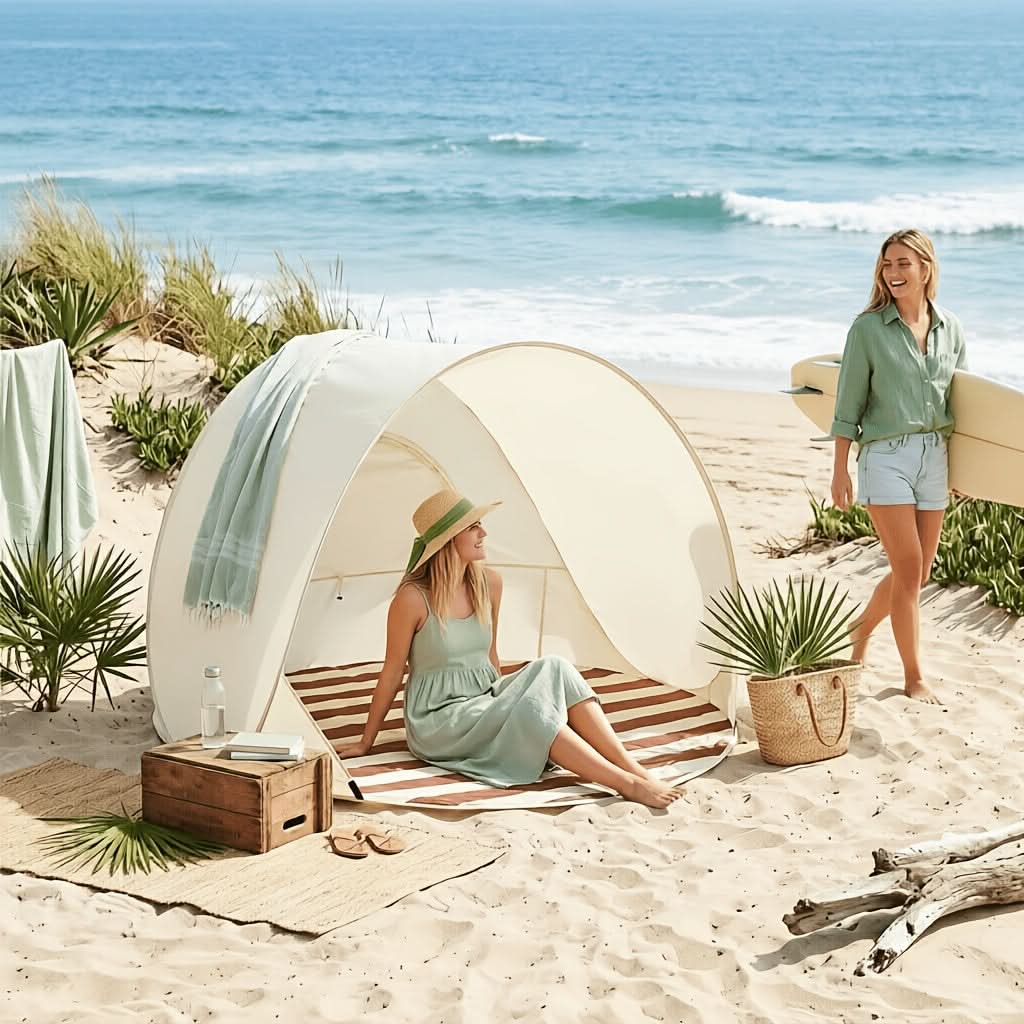 Beach Shelter - Pop Up Sunshade for Outdoor Use