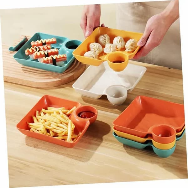 Snack Dip Separator for Tidy Serving and Enjoyment