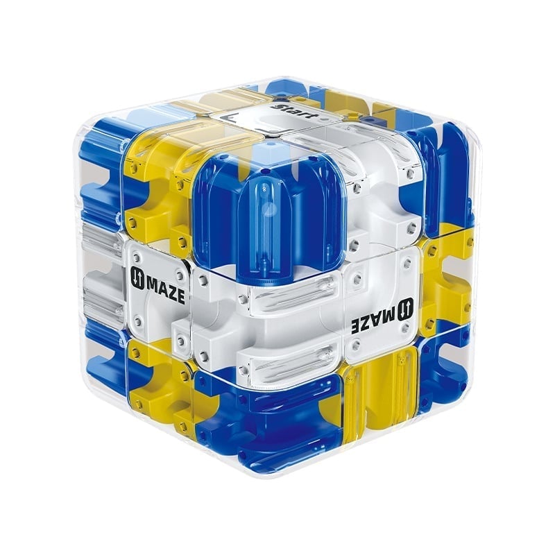 Interactive 3D Maze Challenge Cube for Kids