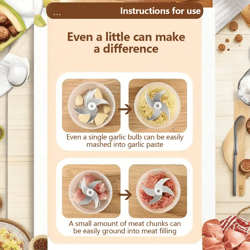 Effortless Chopping Tool for Perfect Cuts in Seconds Every Time