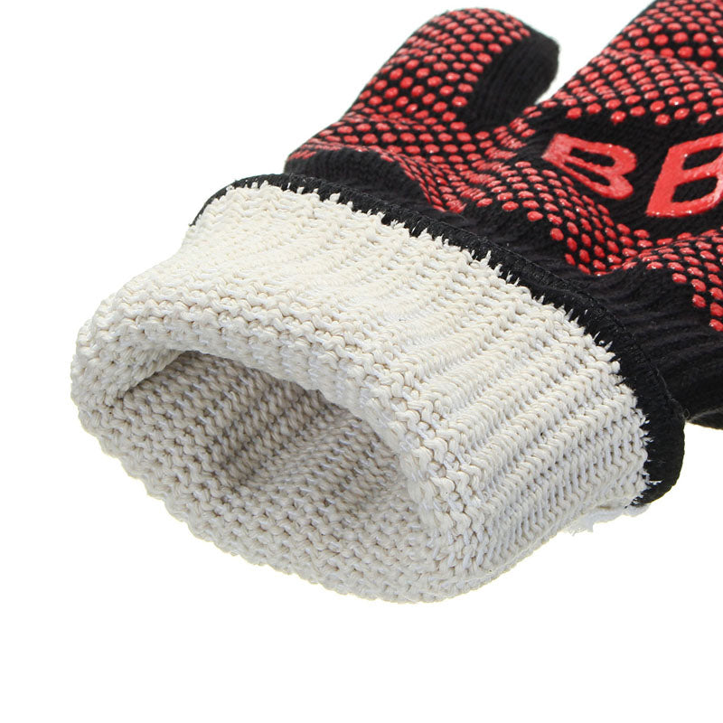 Heat Resistant Barbecue Gloves for Grilling and Baking