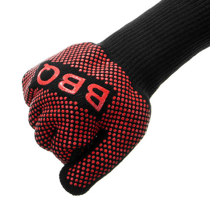 Heat Resistant Barbecue Gloves for Grilling and Baking