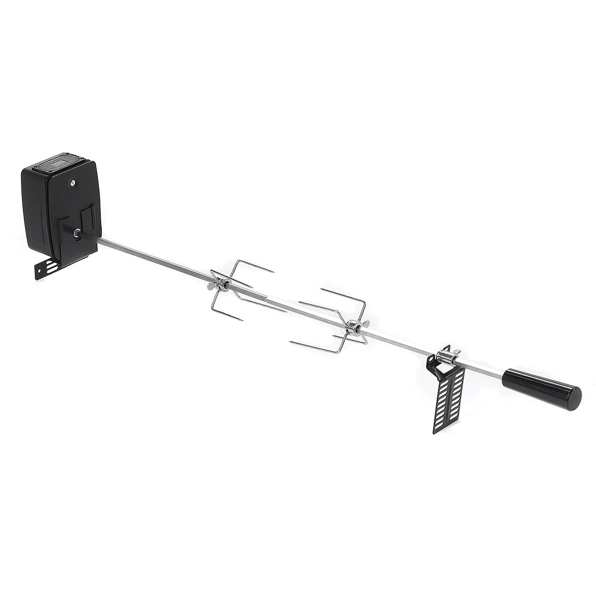 Automatic Rotisserie Kit with BBQ Grill Motor and Meat Forks Set