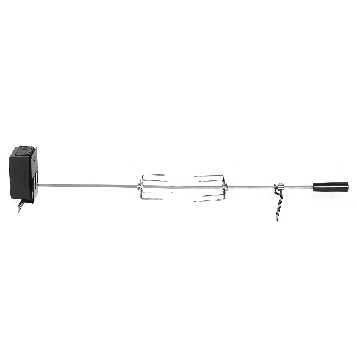 Automatic Rotisserie Kit with BBQ Grill Motor and Meat Forks Set
