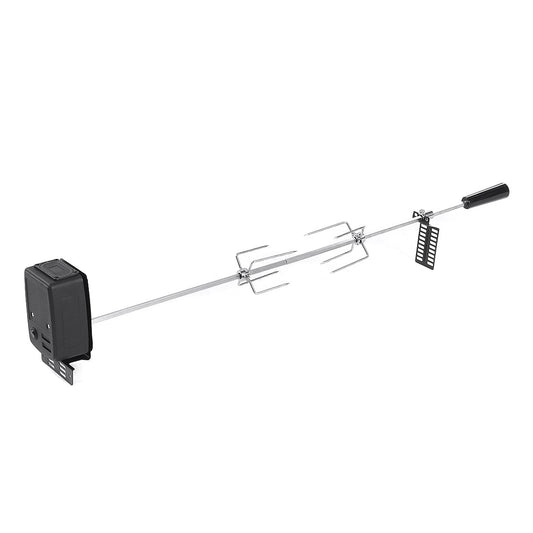 Automatic Rotisserie Kit with BBQ Grill Motor and Meat Forks Set