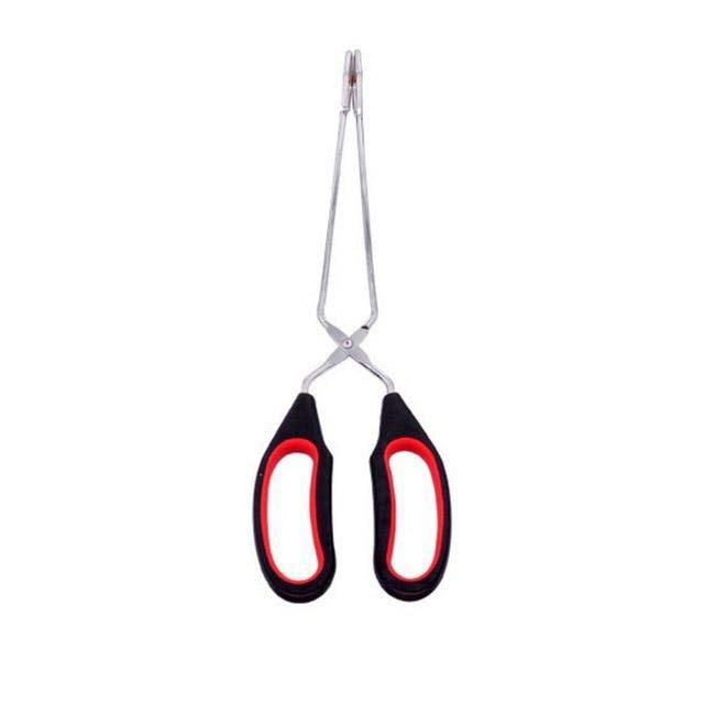 Portable Stainless Steel Tongs for Grilling and Cooking
