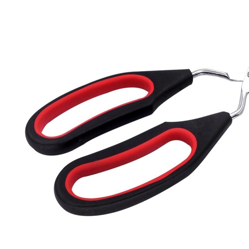 Portable Stainless Steel Tongs for Grilling and Cooking