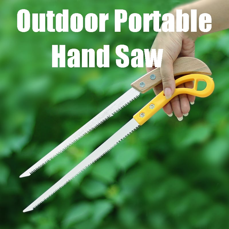 Portable Outdoor Pruning Saw for Effortless Trimming