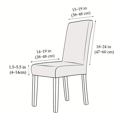 Modern Stretch Polar Fleece Chair Covers for Soft, Protective Seating