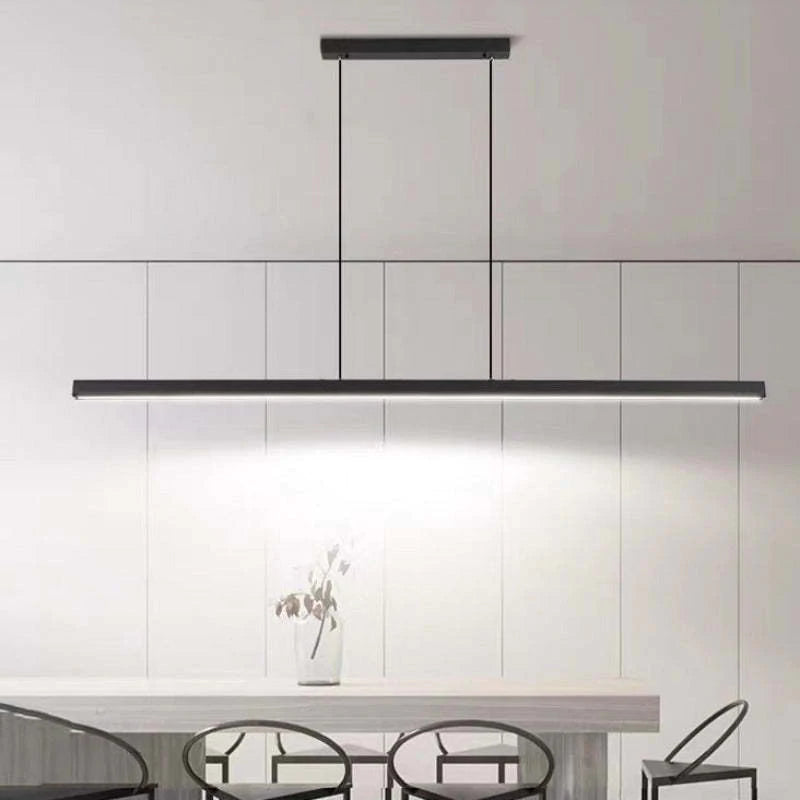 Modern LED Hanging Pendant Light – Slim Linear Design