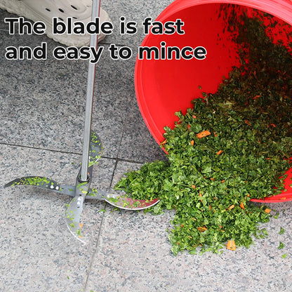 Electric Vegetable and Feed Cutter Knife | 4/6 Blade Chopper | Ideal for Grass, Vegetables, and Poultry Feed