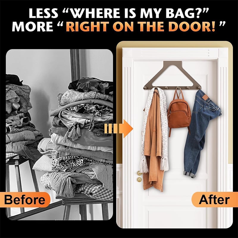 Over-the-Door Storage Rack | No-Drill Organizer for Every Room