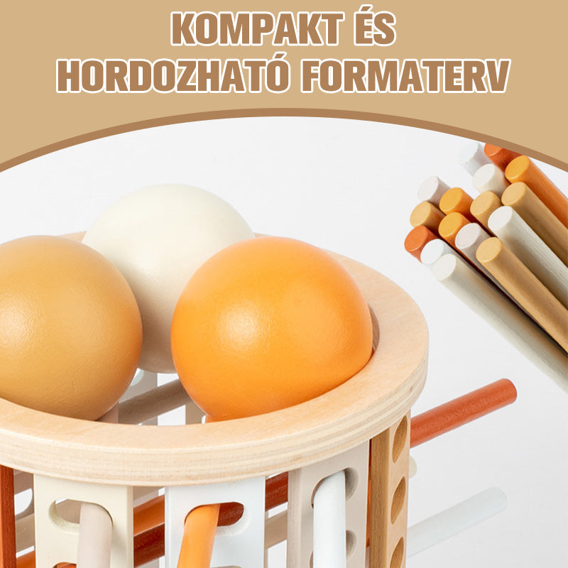 Wood Stacking Game for Improved Focus and Coordination