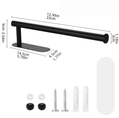 Stainless Steel Kitchen Towel Holder - Under Cabinet Mount
