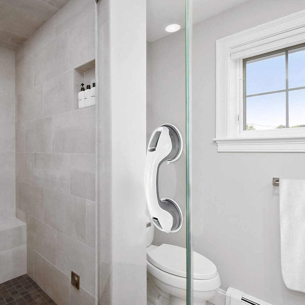 Non-Slip Safety Handle with Suction Cups | Stable Support for Bath, Shower & Smooth Surfaces [Buy 1 Get 1 Free]