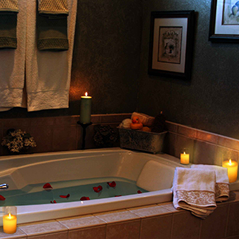 Safe Cozy Atmosphere with Realistic Flameless Candle Light