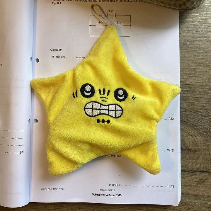 Bouncy Star Plush Toy | Interactive & USB Rechargeable | 2 Colors