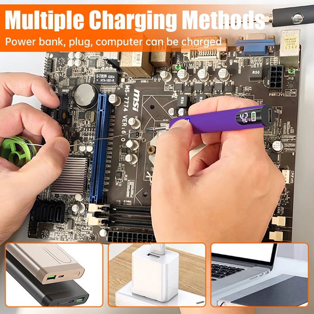 Portable USB Soldering Tool for On-the-Go Precision