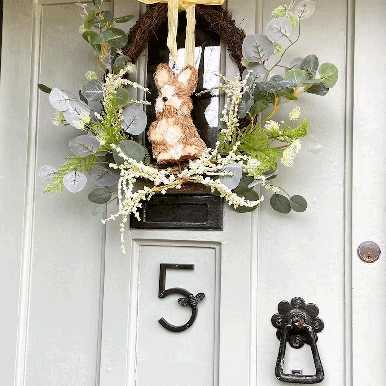 Custom Bee-Themed Address Sign – Personalize Your Home