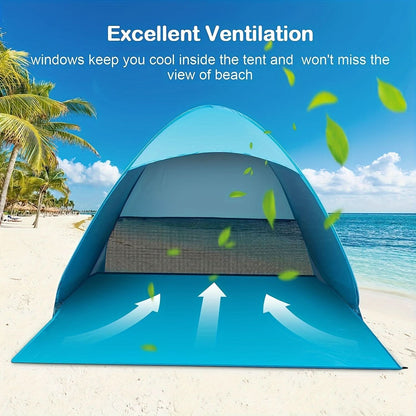Beach Tent – Portable Pop Up Shelter for Sun Protection
