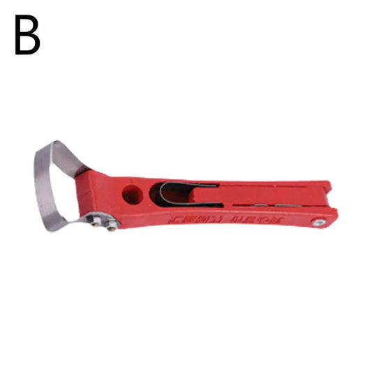 Double-Sided Bark Scraper for Fruit Trees | Ergonomic Handle with Durable Steel