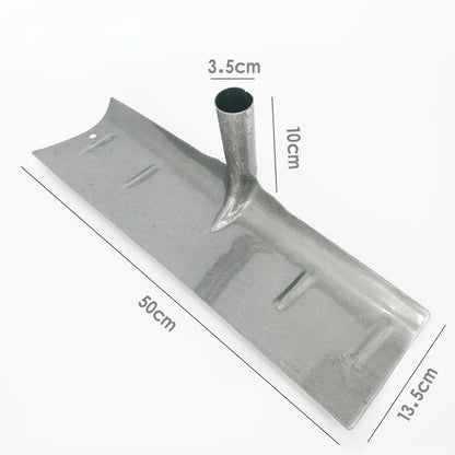 Heavy-Duty Farm Scraper & Snow Shovel | Steel Blade for Manure, Snow & Yard Cleaning