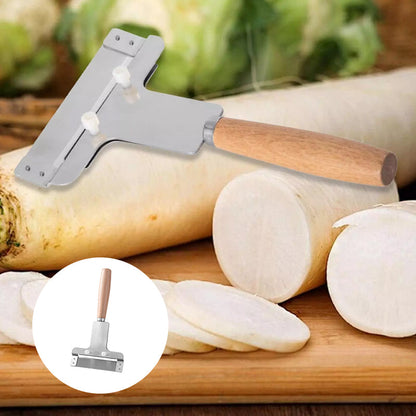 All-in-One Tool for Easy Peeling, Slicing, and Grating
