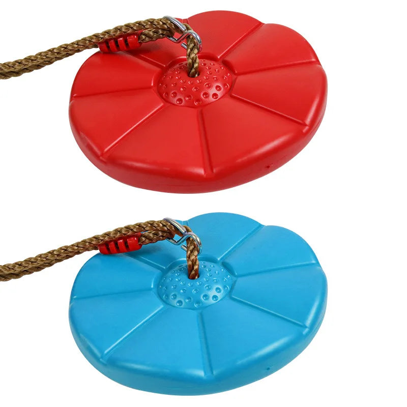 Children's Swing Plate | Adjustable Height | 27 cm Diameter | Indoor and Outdoor Use