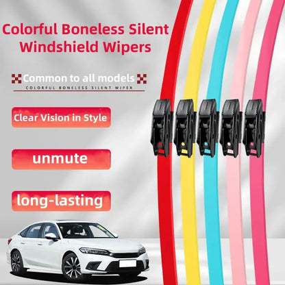 Quiet Performance Frameless Windshield Wipers | Streak-Free Clarity