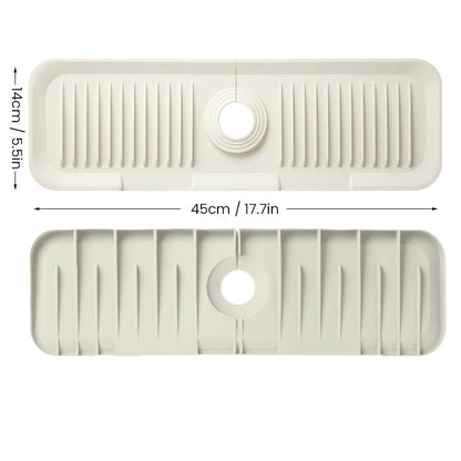 Ultimate Silicone Mat for Kitchen Faucets with Smart Drainage