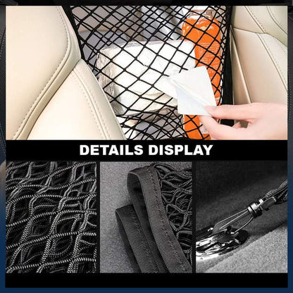 Versatile Elastic Cargo Net for Safe Driving