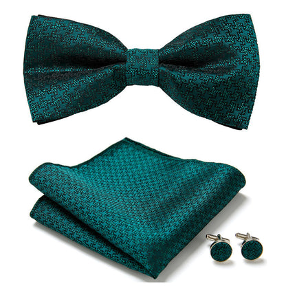 Three-Piece Set Featuring Stylish Bowties