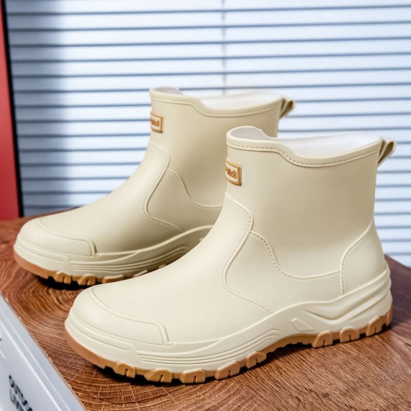 Ankle Rain Boots for Outdoor Use - Waterproof Footwear