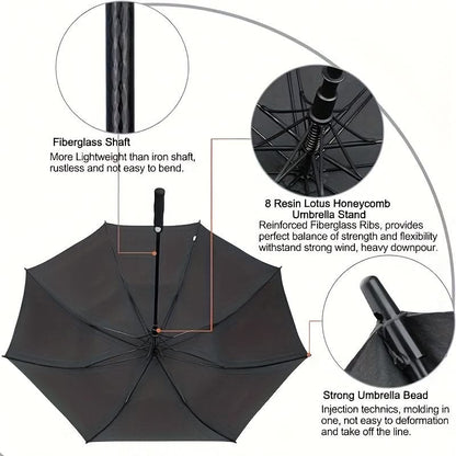 Extra Large Golf Umbrella for Storm Protection