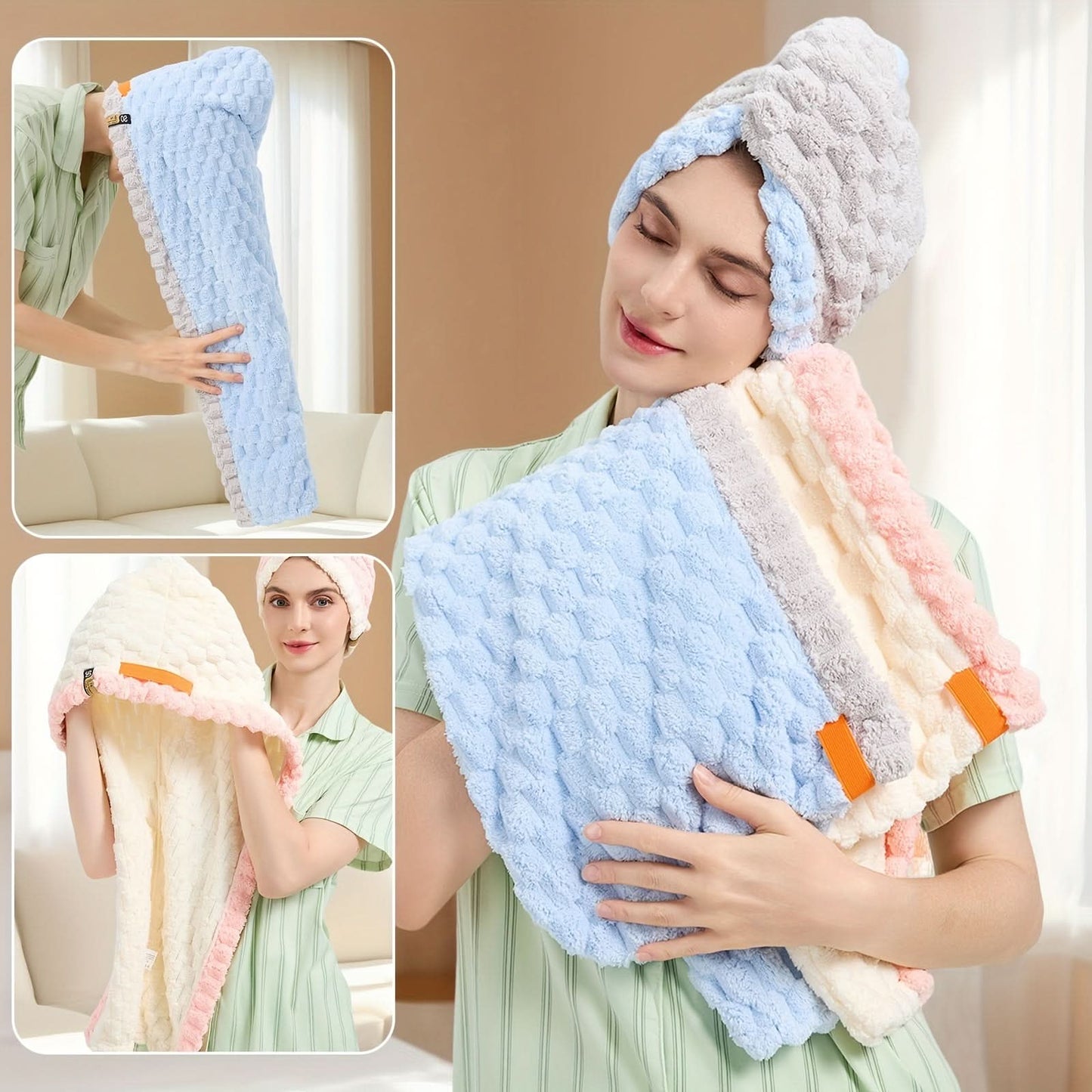 Extra Large Quick-Drying Towel for Hair