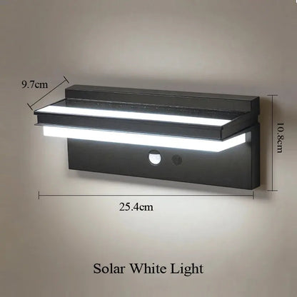 Solar Outdoor Wall Light with Motion Sensor | Waterproof IPX5 | Energy Efficient for Garden & Patio