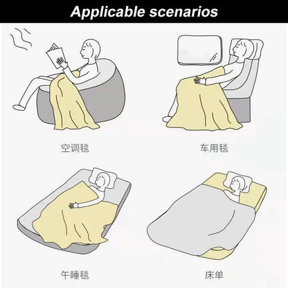 Waterproof Sofa Blanket | Versatile Cover & Scratch Protection | Solid Color & Easy Care