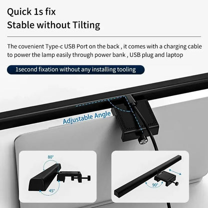 USB-Powered LED Monitor Light Bar | Adjustable Brightness | 33 cm / 50 cm