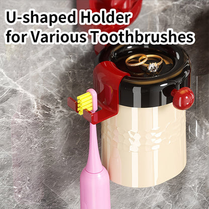 Instant Bathroom Organization & Germ-Free Solutions
