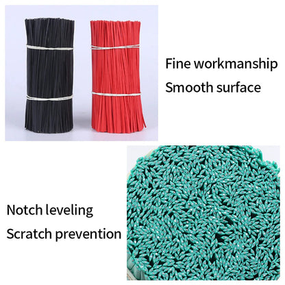Reusable Plant Ties - 100 Pieces | Coated Wire | 8–20 cm