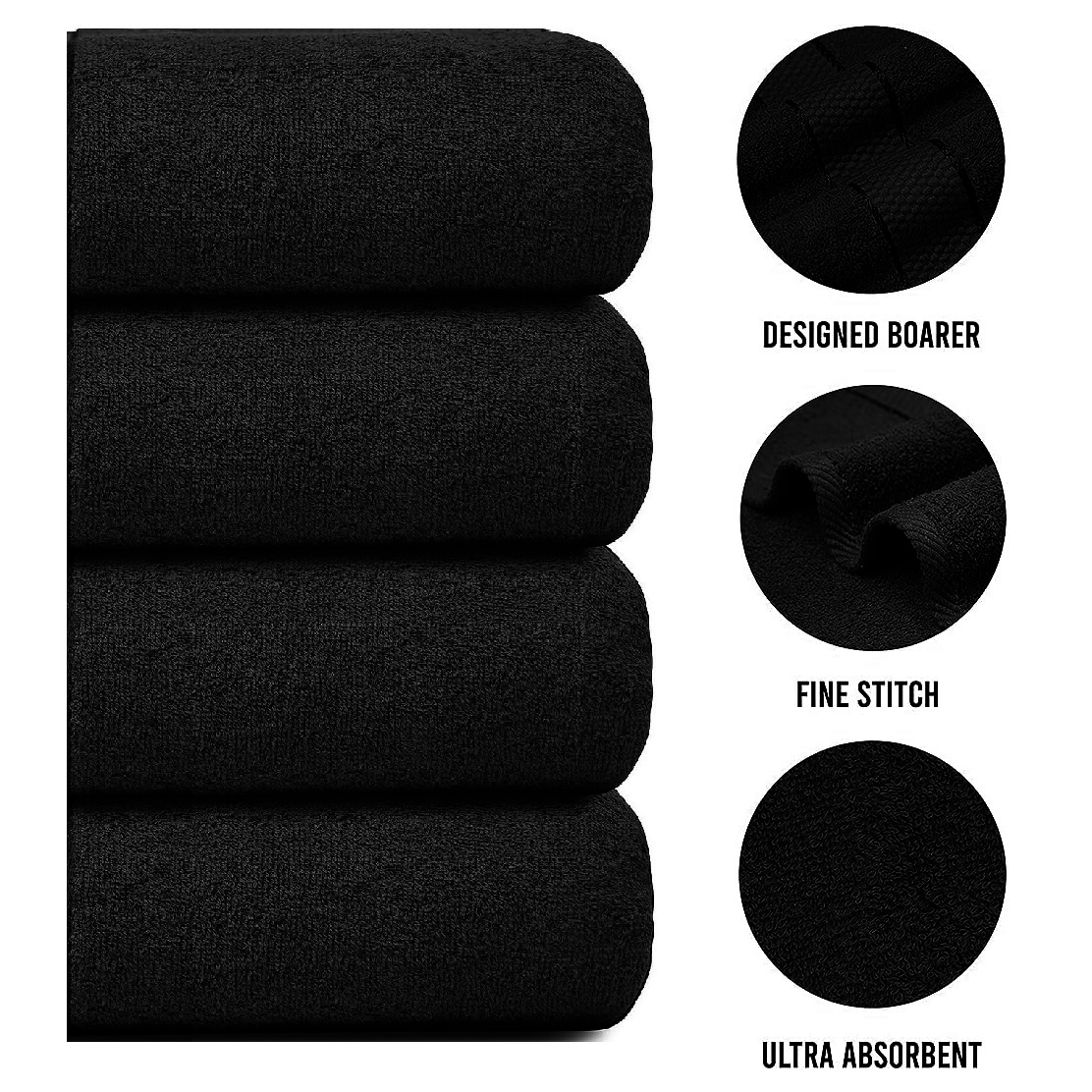 Extra-Large Towel Collection - Fast-Drying Bath Towels