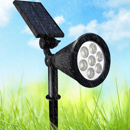 LED Solar Garden Spotlight – Outdoor Lighting for Yard and Patio