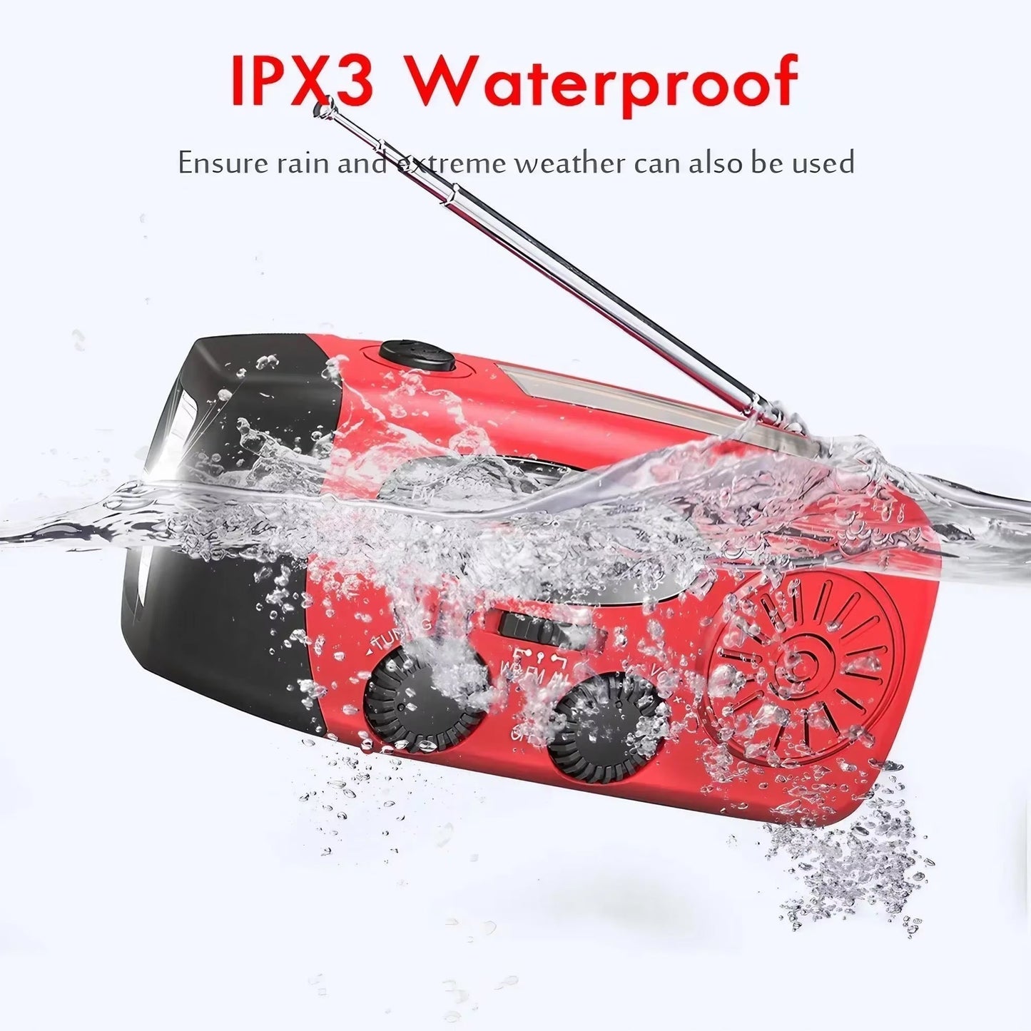 Portable Emergency Radio for Disaster Preparedness