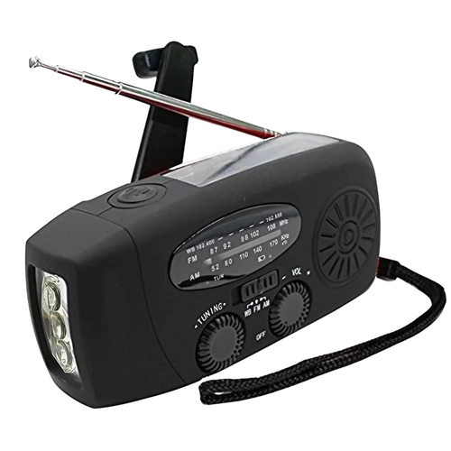 Portable Emergency Radio for Disaster Preparedness